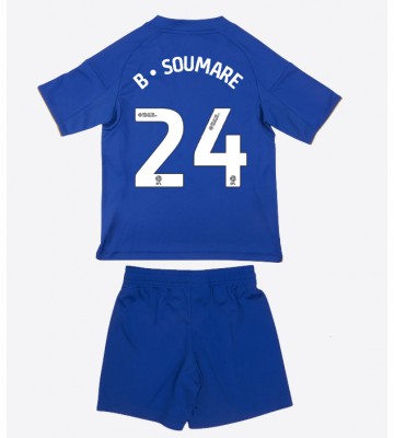 Leicester City Boubakary Soumare #24 Hjemmebanetrøje Børn 2025-26 Kortærmet (+ Korte bukser)